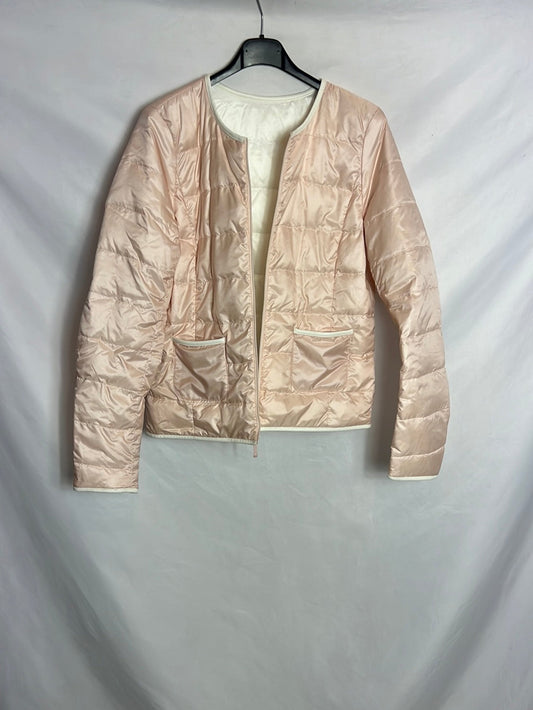 COMPTOIR DES COTONNIERS. Lightweight two-tone reversible feathers. T.S.