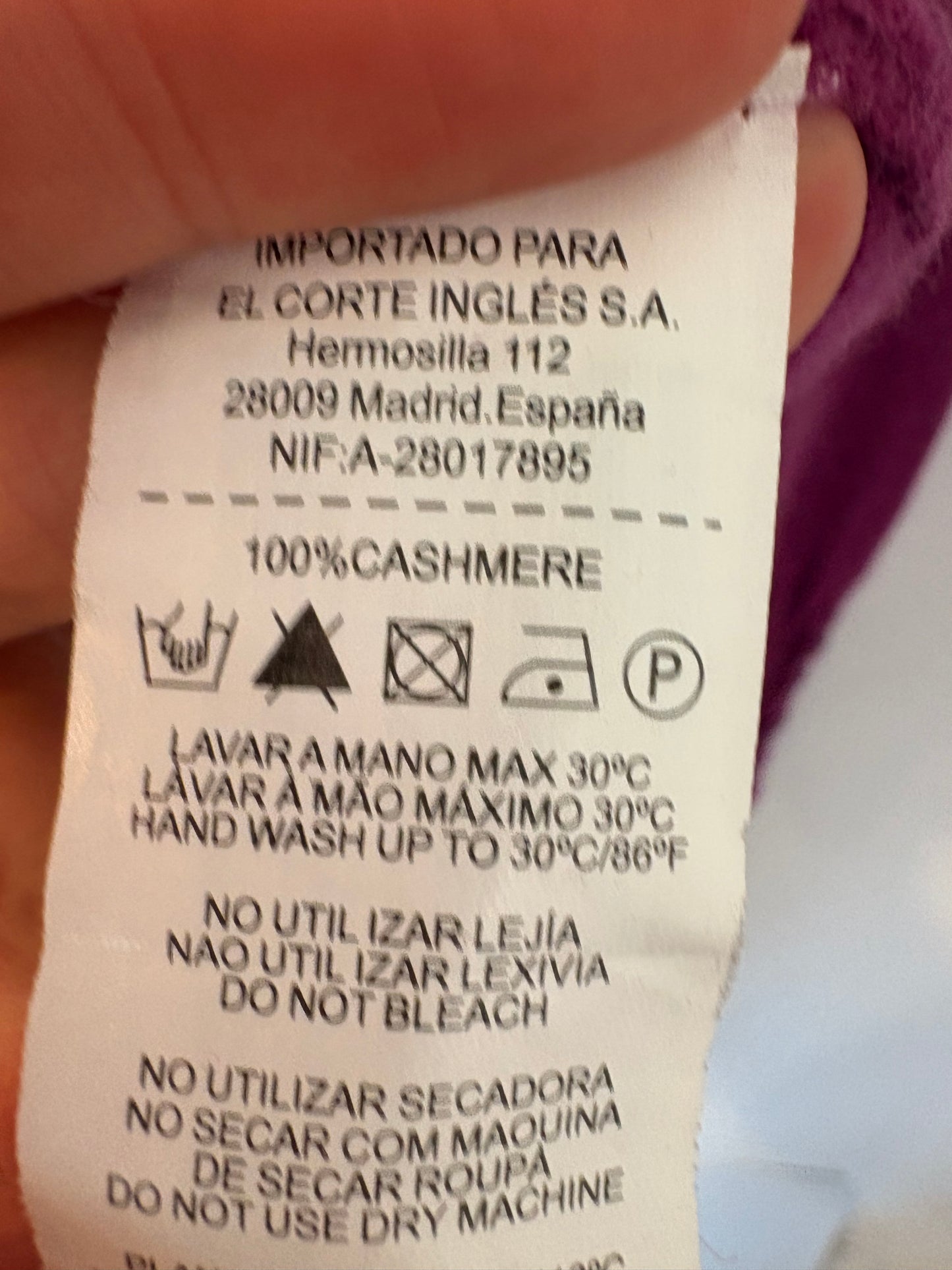 EASY WEAR. Chaqueta buganvilla cashmere