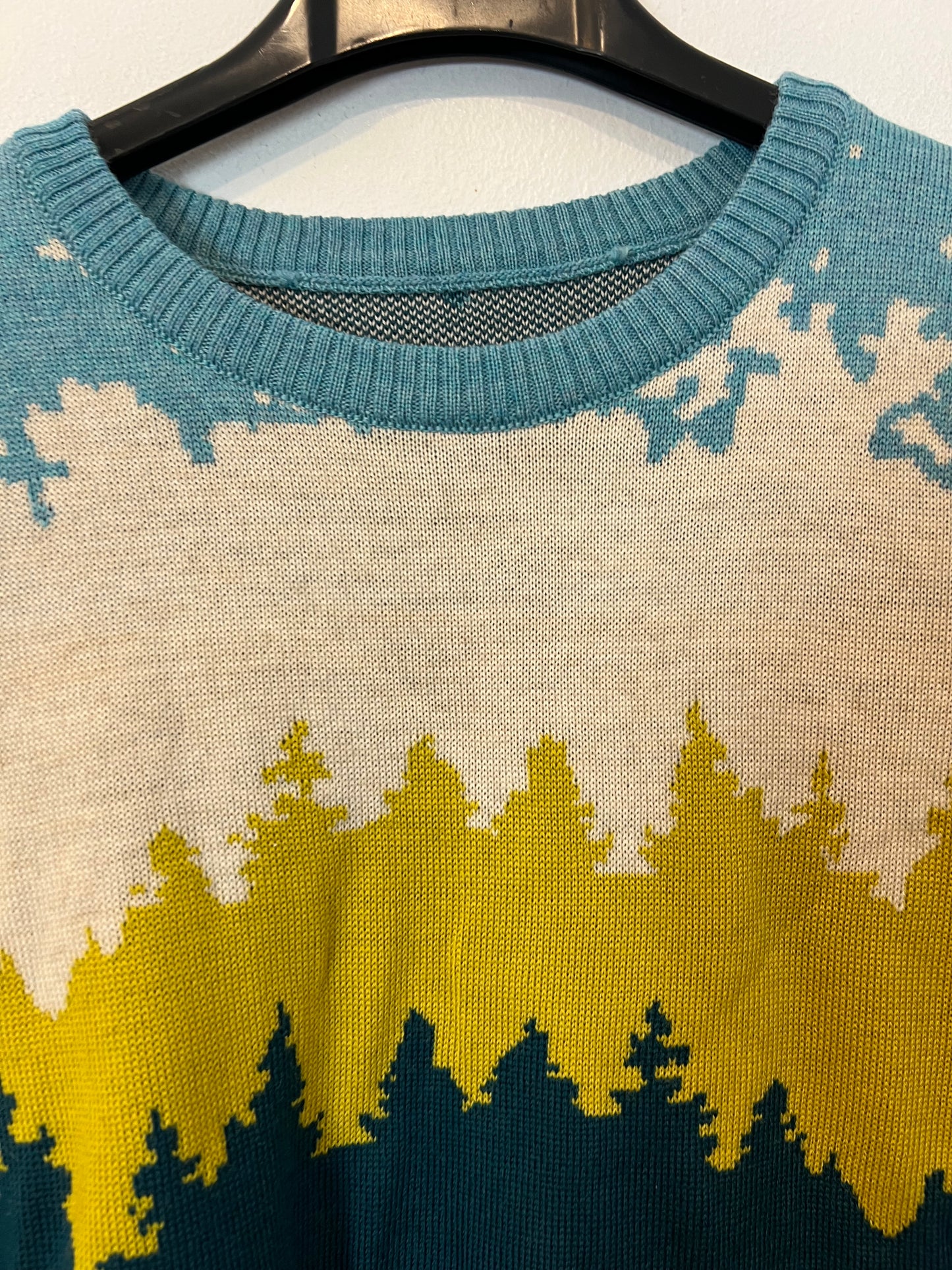 LA CASITA DE WENDY. Jersey lana dibujo casa