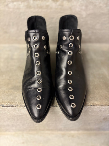 MICUIR. Punky boots en negro. T39