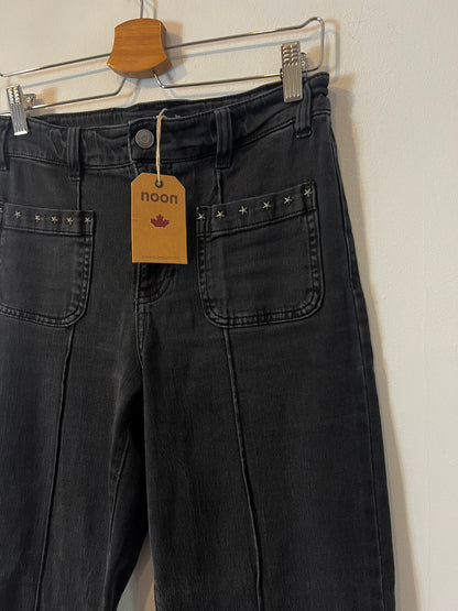 NOON. Denim recto bolsillos