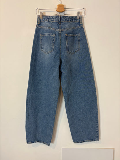 ZARA. Denim pata ancha