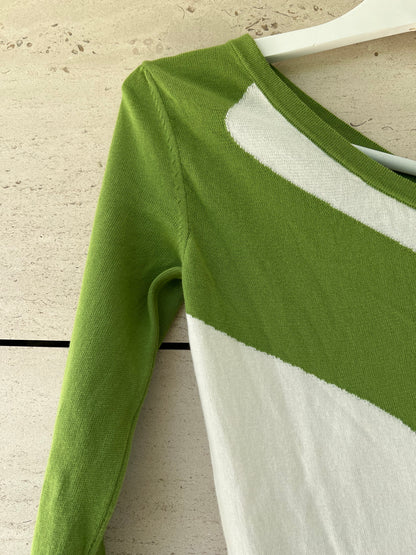 NICOLÍ. Vestido punto asimétrico T.s