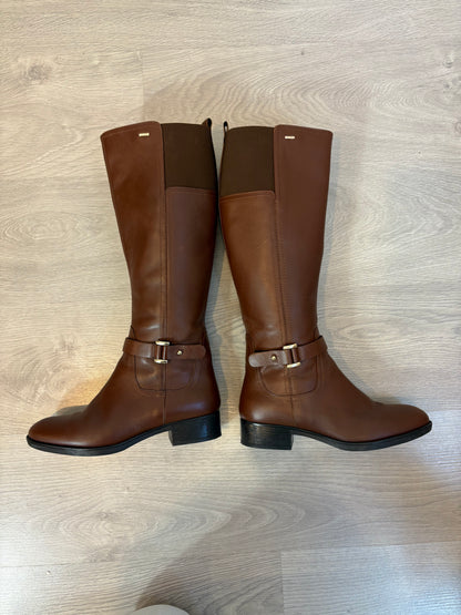 ZARA. Black stretch knit top. TL