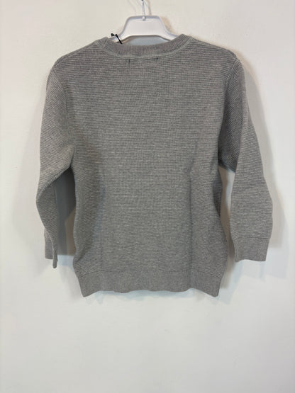 ZARA. Jersey gris textura. T 7 años
