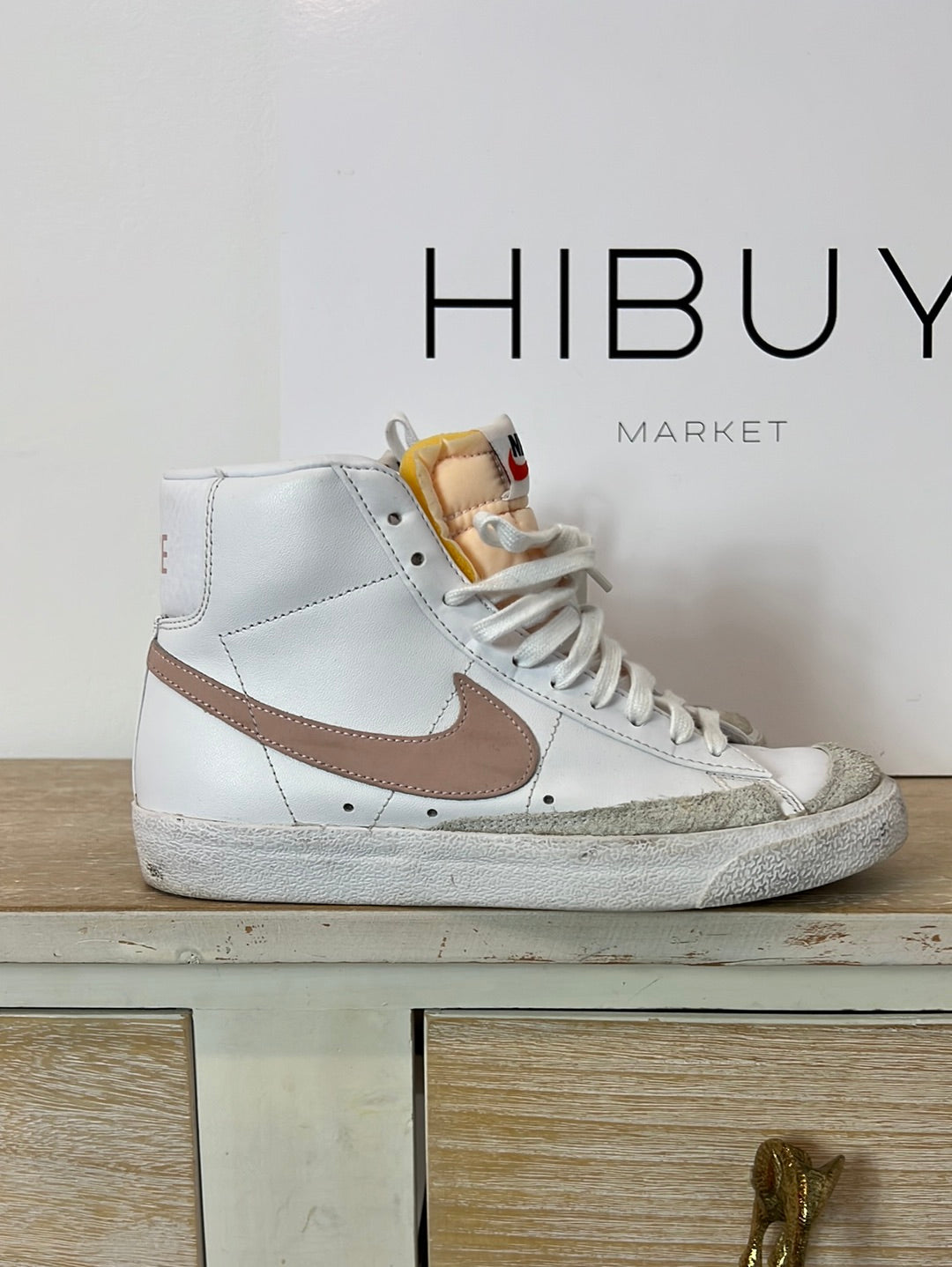 NIKE. High-top sneakers size 39