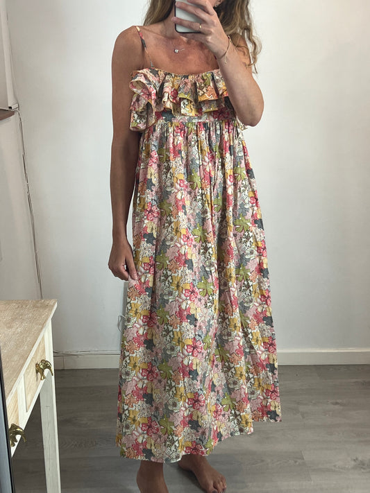 RITAVON. Long floral dress size 36