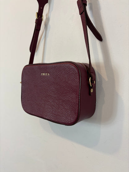 EHLEA. Bolso piel burdeos