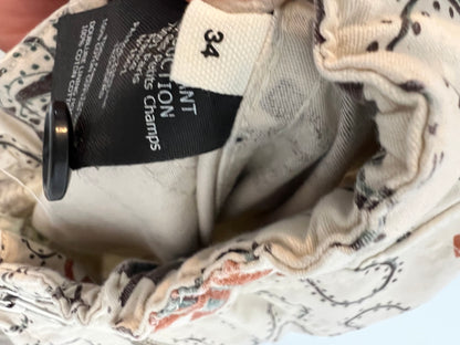 ISABEL MARANT. Printed cargo pants size 34