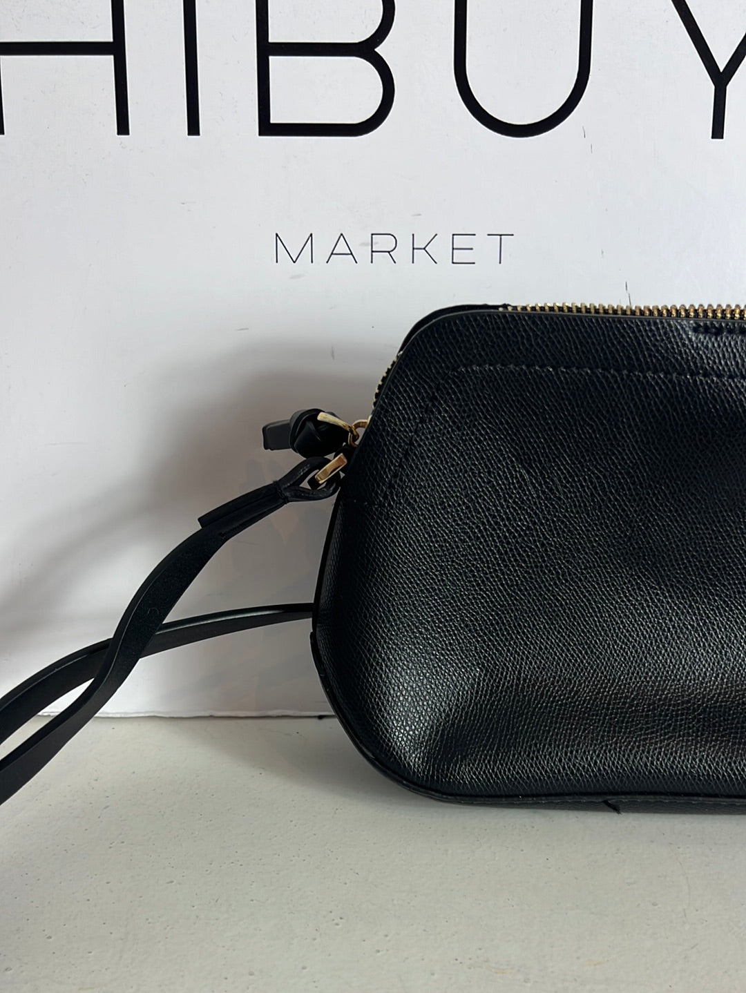 PARFOIS. Bolso negro mini