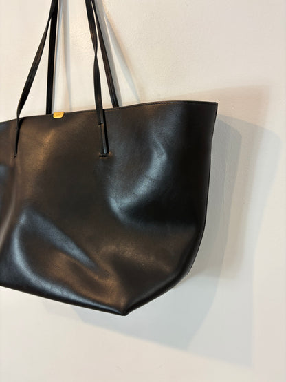 MANGO. Bolso shopper negro