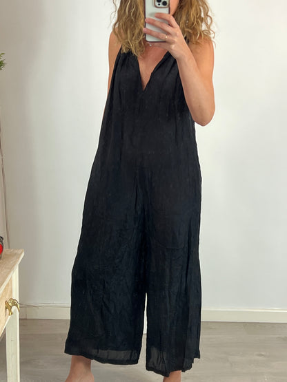 MES DEMOISELLES. Mono midi espalda cruzada. T M