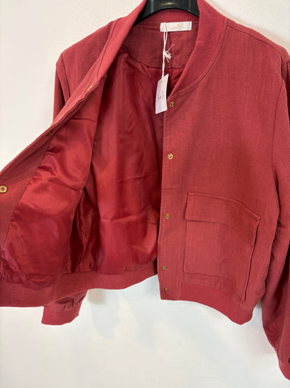 CARLOTA & CO. Chaqueta estilo bomber mezcla