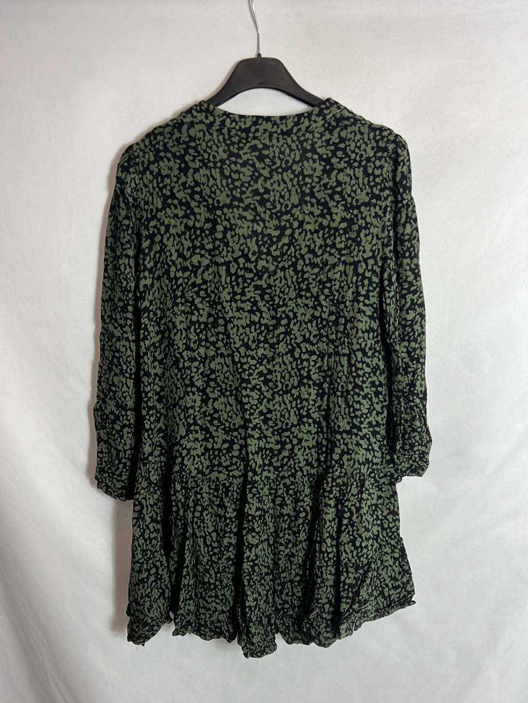 ZARA. Vestido corto animal print  T.xs
