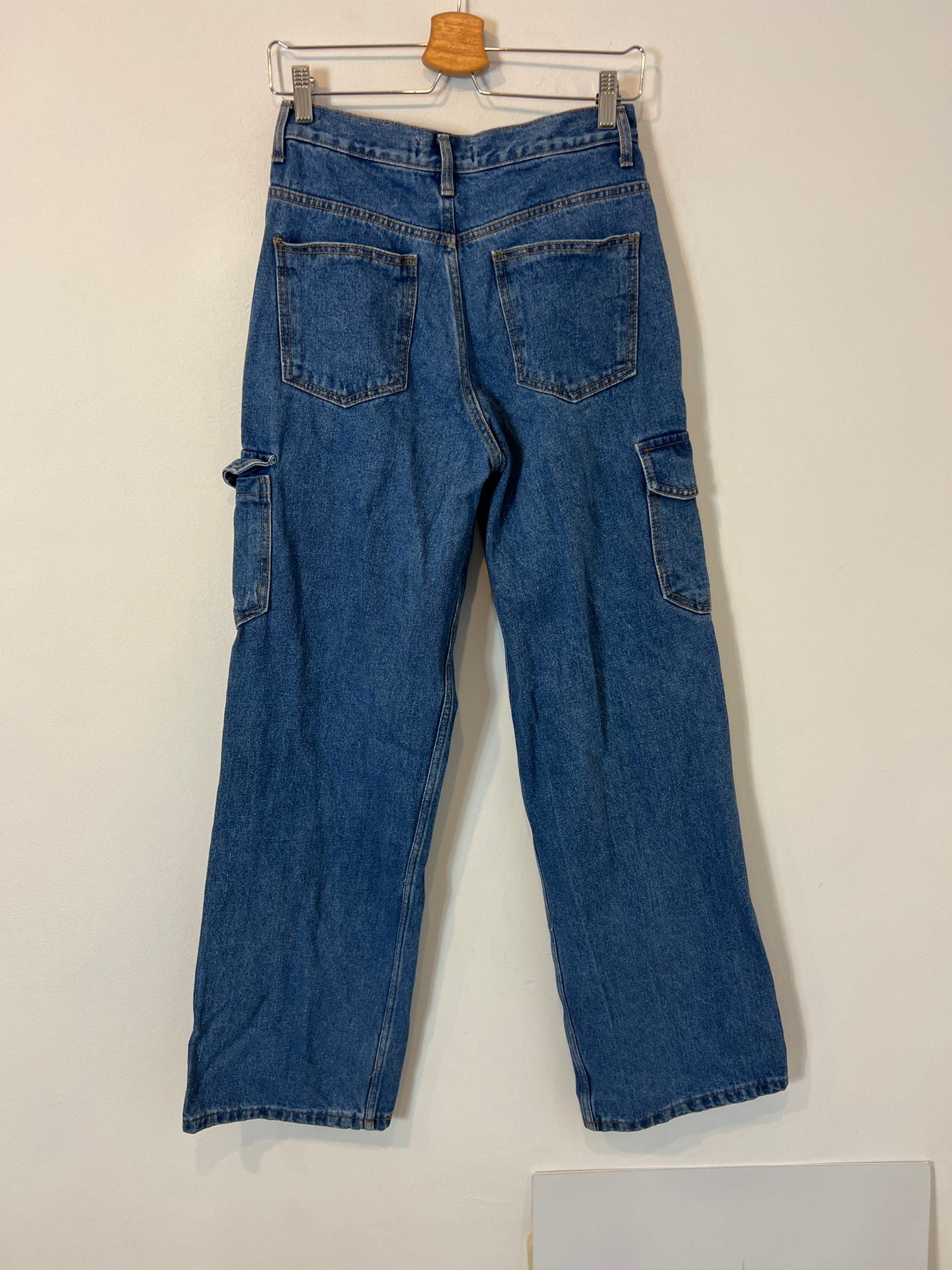 THE FRANKIE SHOP. Denim pants with Ts pockets