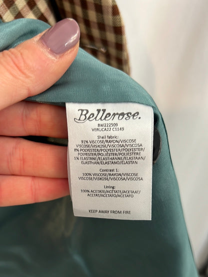 BELLEROSE. Blazer de cuadros oversized T.0(xs)