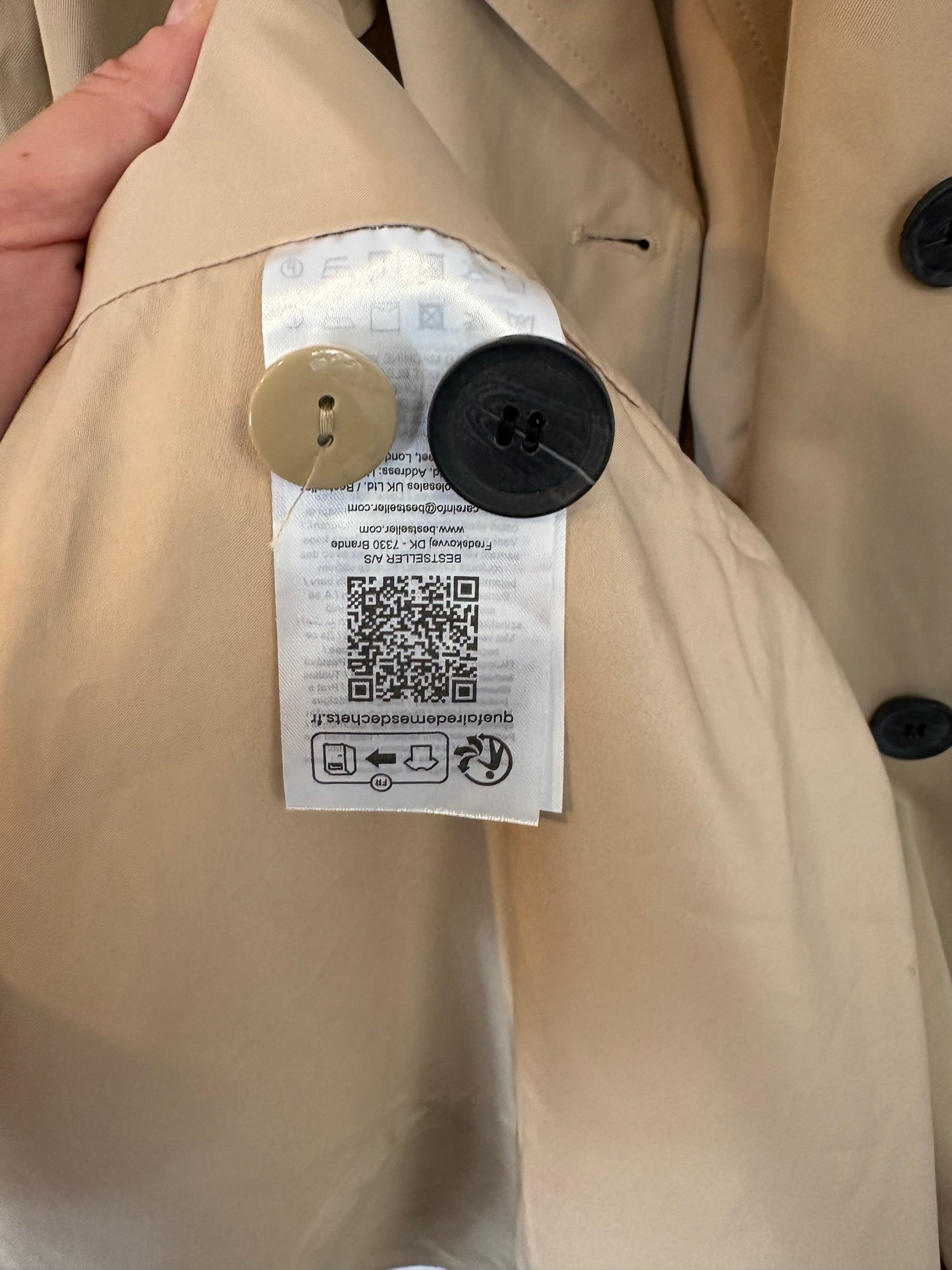 BARILOCHE. Houndstooth trousers size 36