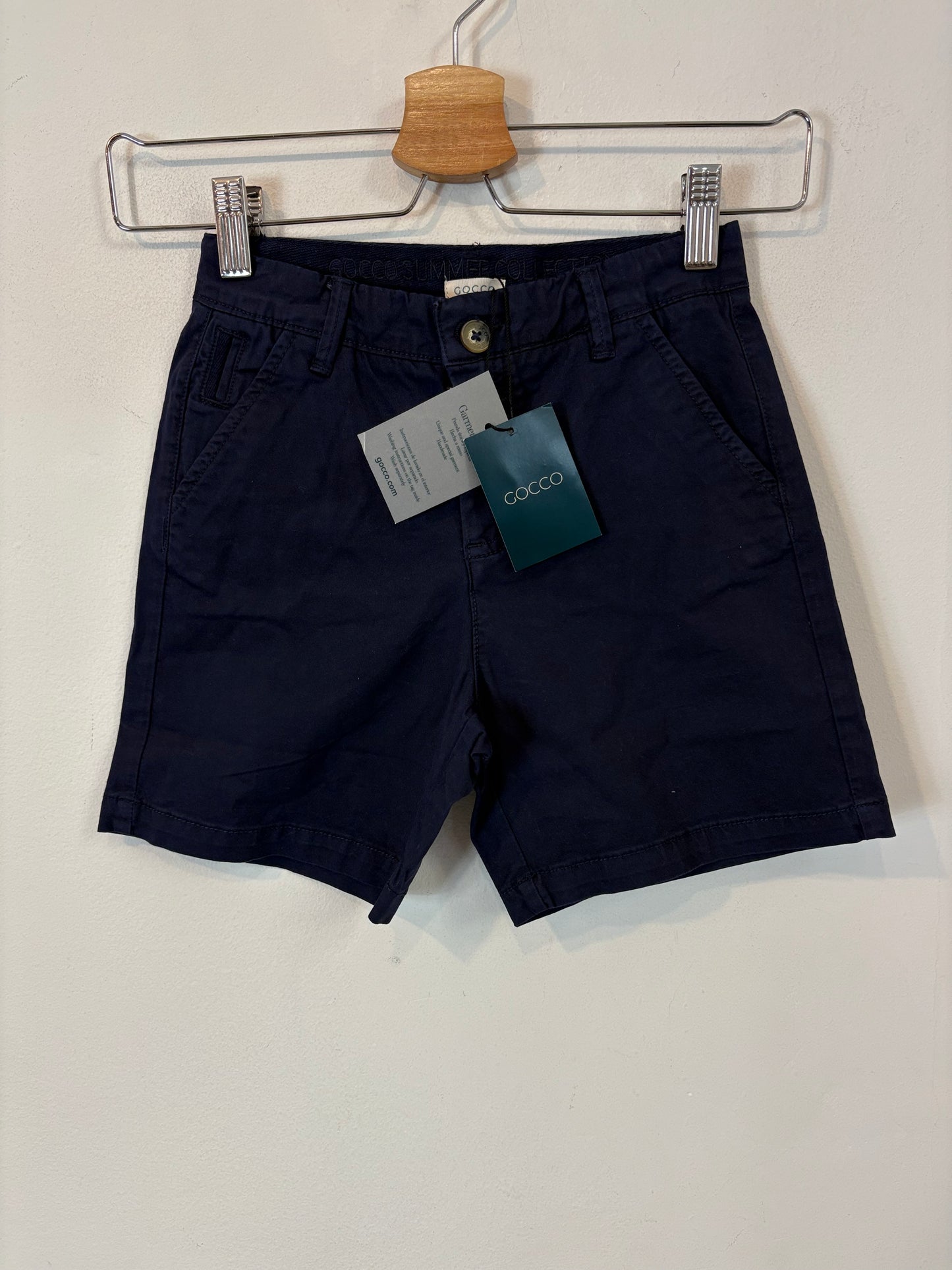 GOCCO. Bermudas azules T. 7-8 años