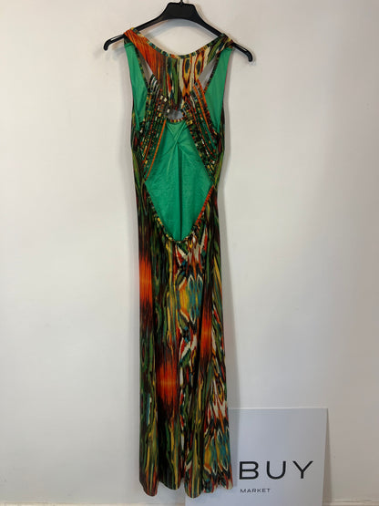 ELISSA. Vestido largo rayas colores T.s