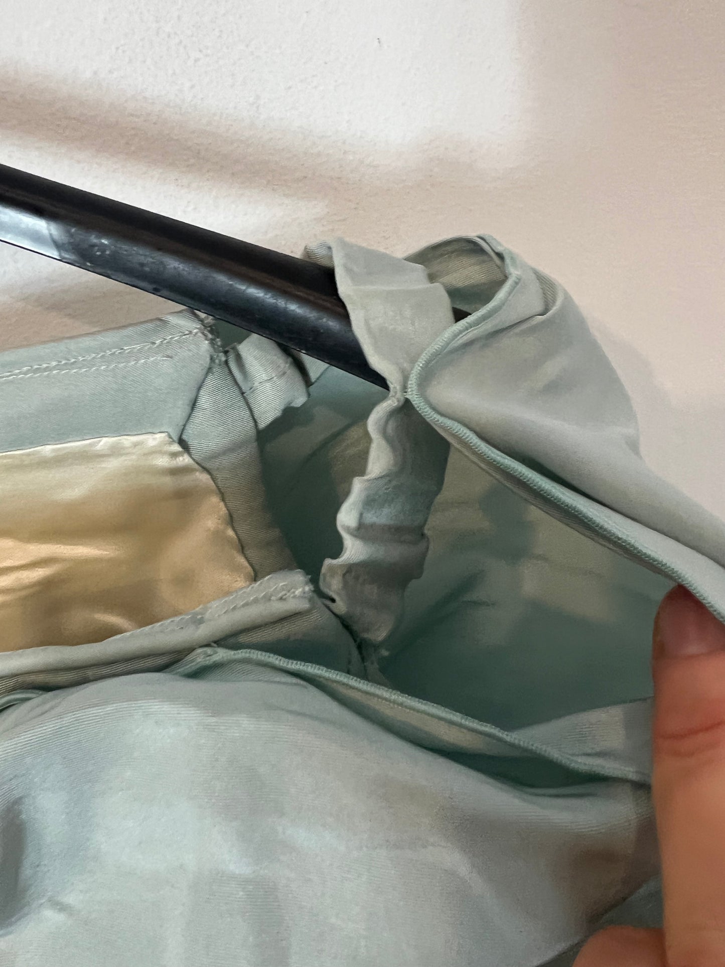 CAPRILE. Light blue corset. T XXS