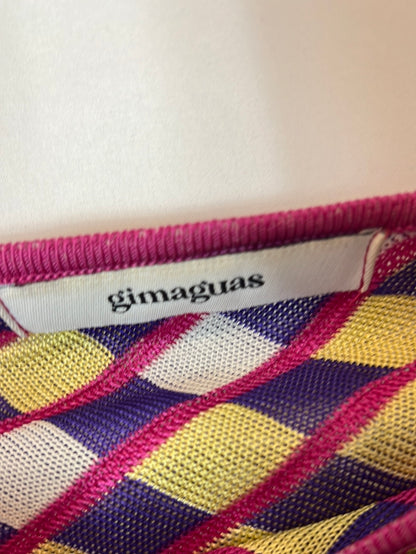 GIMAGUAS. Retro print top and skirt set. TS