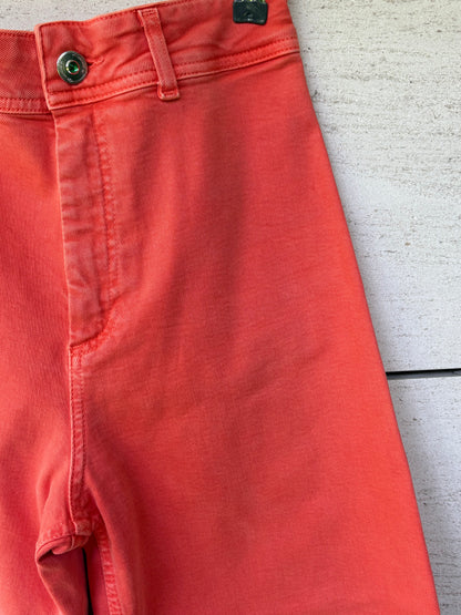 ANDESITES. Denim pata ancha coral. T 36