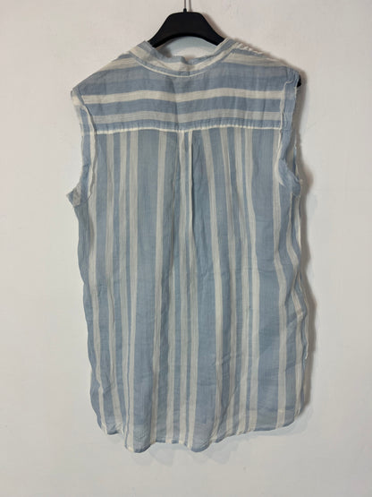 MANGO. Top algodón rayas. T XS