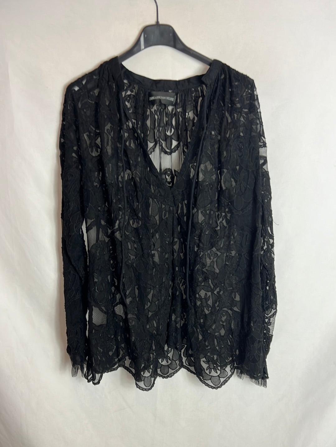 ZADIG&amp;VOLTAIRE. Black lace top. TM