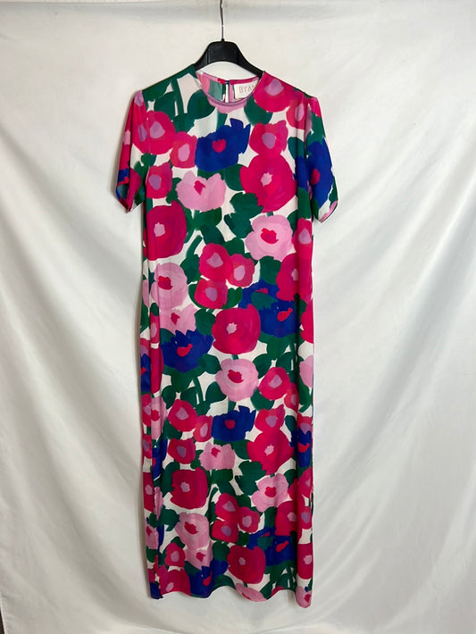 BYAN. Flowy floral mido dress. TS (Tara)