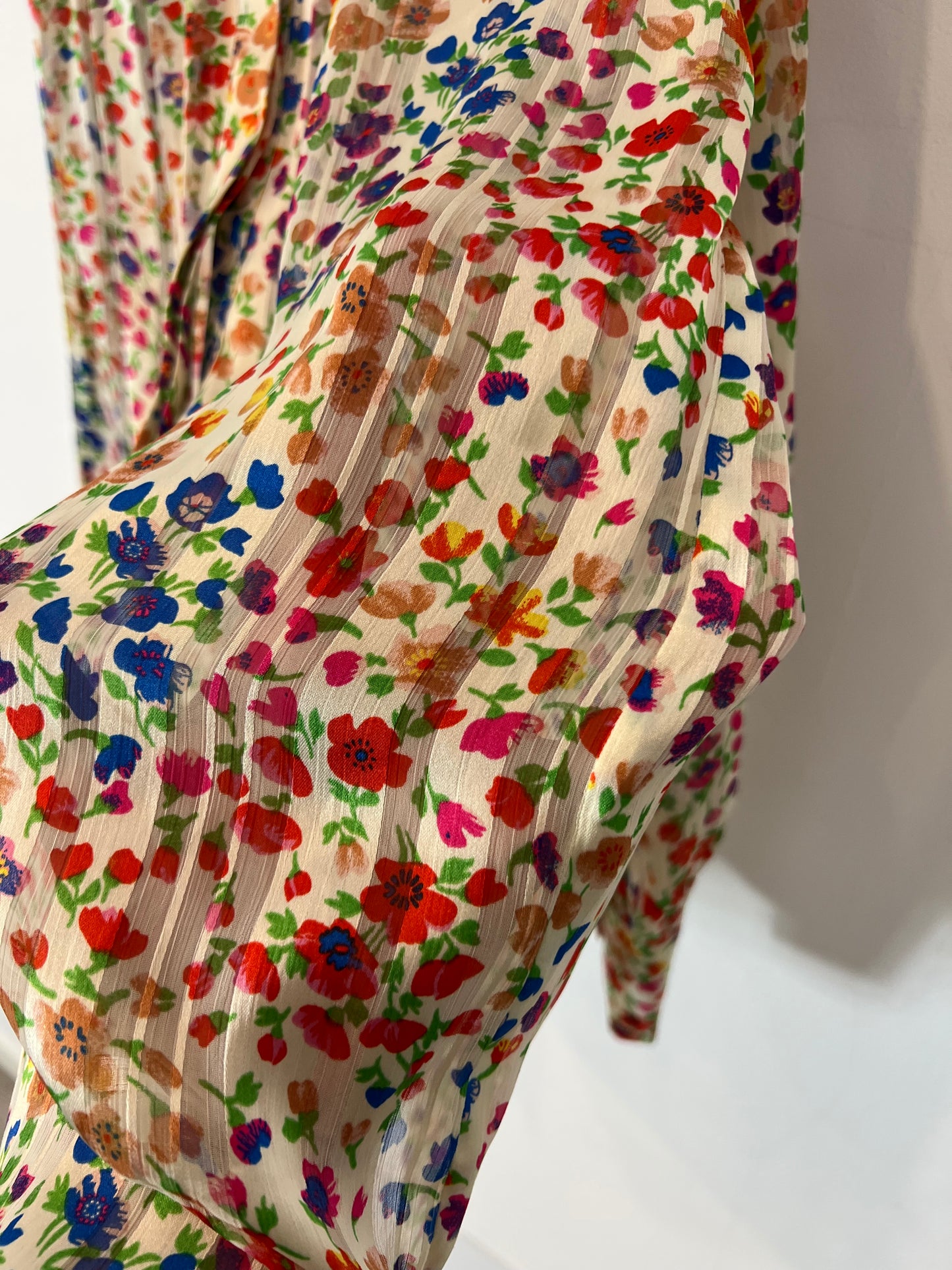 BA&amp;SH. Flowy floral blouse T.0 (xs)