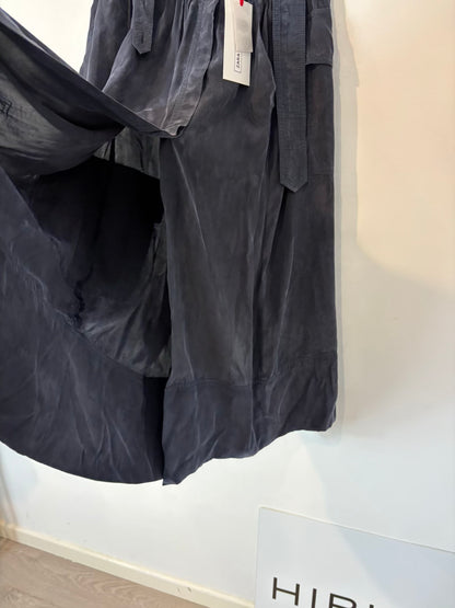 ZARA SRPLS. Falda midi azul fluida
