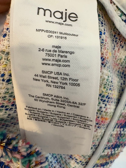 MAJE. Top tweed colores