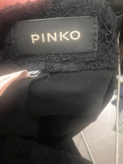 PINKO.Pantalones cortos encaje T.36