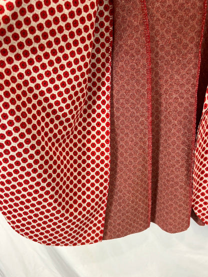 OTRAS. Blazer estampado rojo T.m