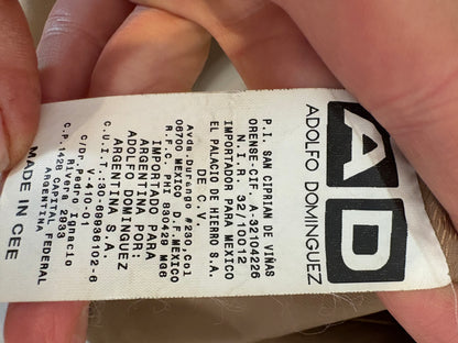 ADOLFO DOMÍNGUEZ. Abrigo largo  lana y cashmere