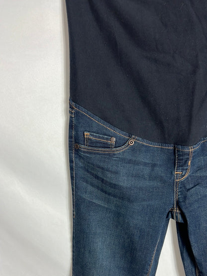 H&M. pantalones premama denim  T.34