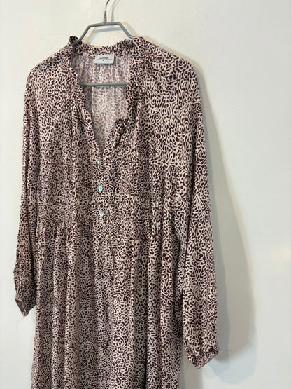 RENATTA & GO. Vestido midi estampado fluido