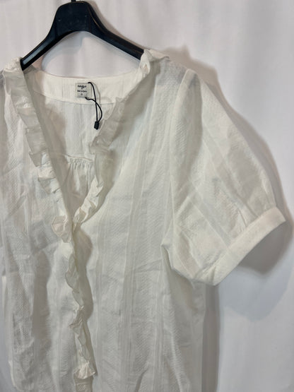 MAROGUA. Textured cotton blouse. TS