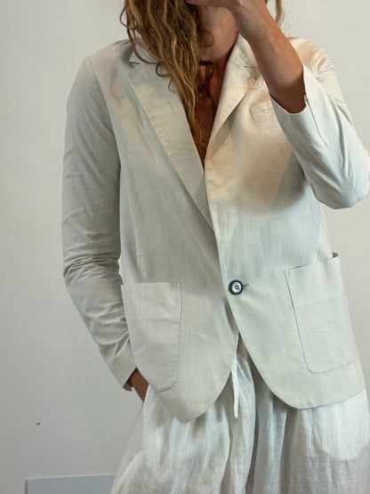 ISABEL MARANT ÉTOILE. Blazer ligera algodón