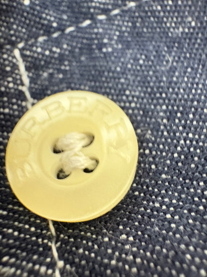 BURBERRY. Camisa fluida denim