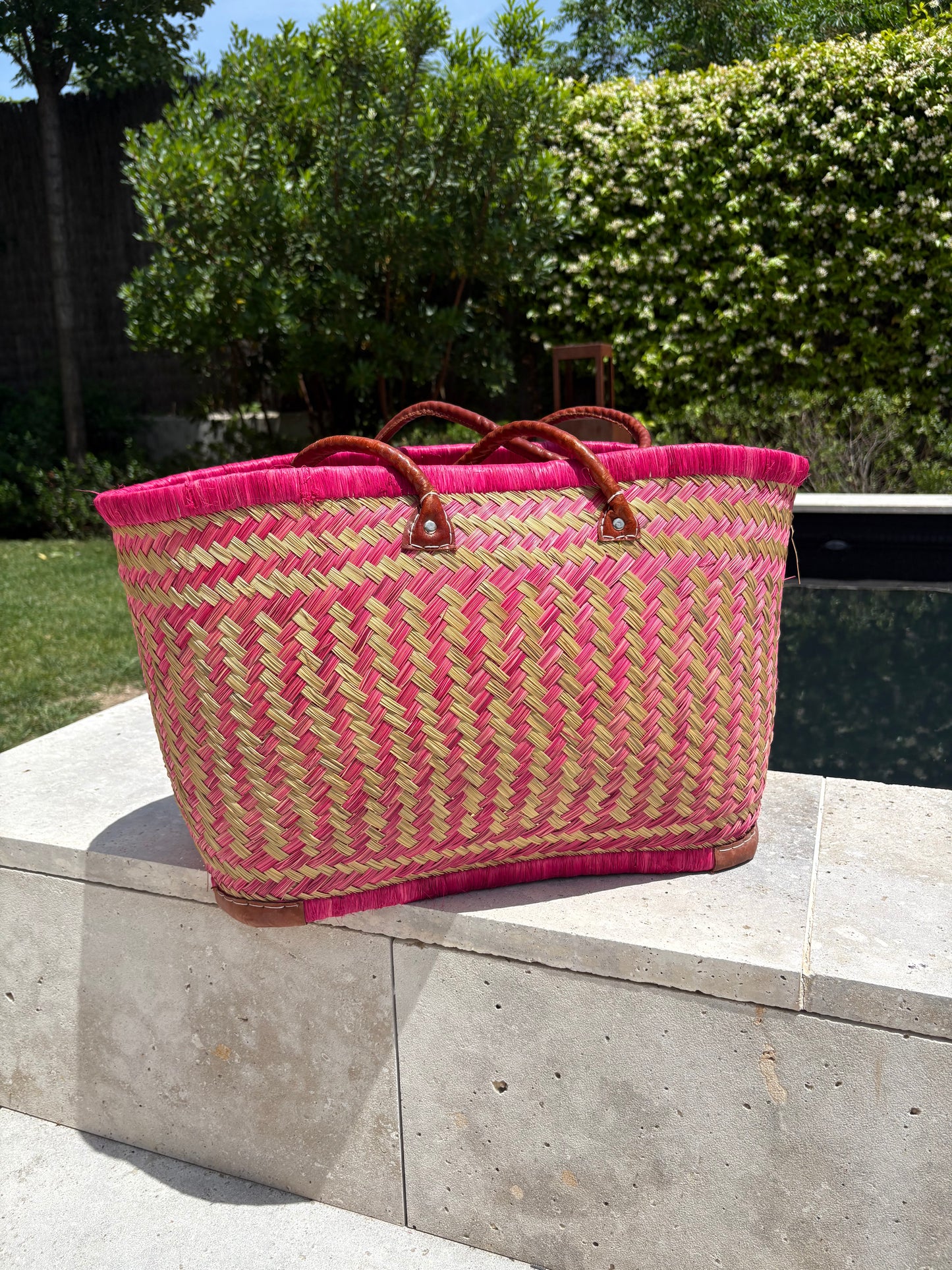 OTRAS. Capazo maxi asas piel