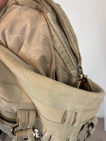 ZADIG & VOLTAIRE. Bolso mediano piel doble asa