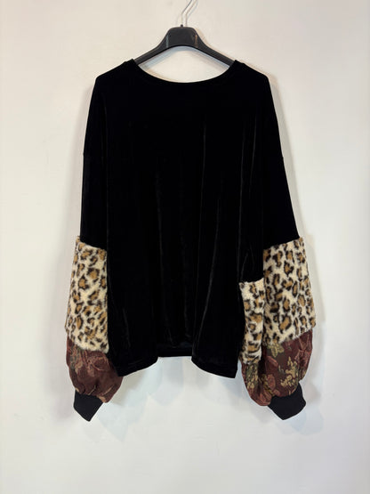 ZARA. Jacket with mottled gray wool. TS