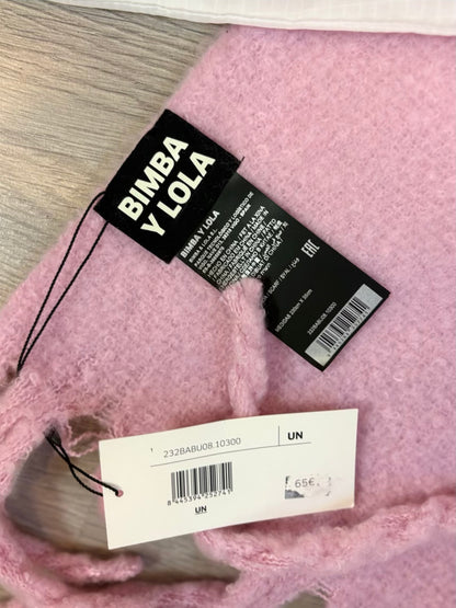 BIMBA Y LOLA. bufanda rosa