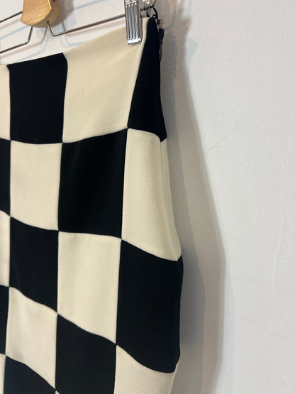 ETXART&PANNO. Falda corta cuadros T.36