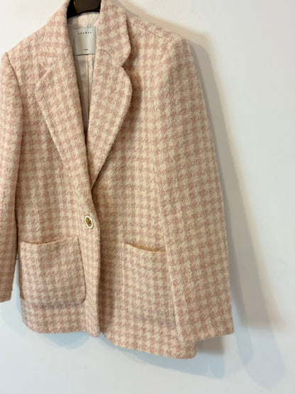 Blazer tonos pastel lana