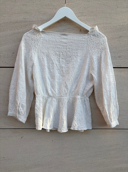 SALSA. Blusa textura cruzada