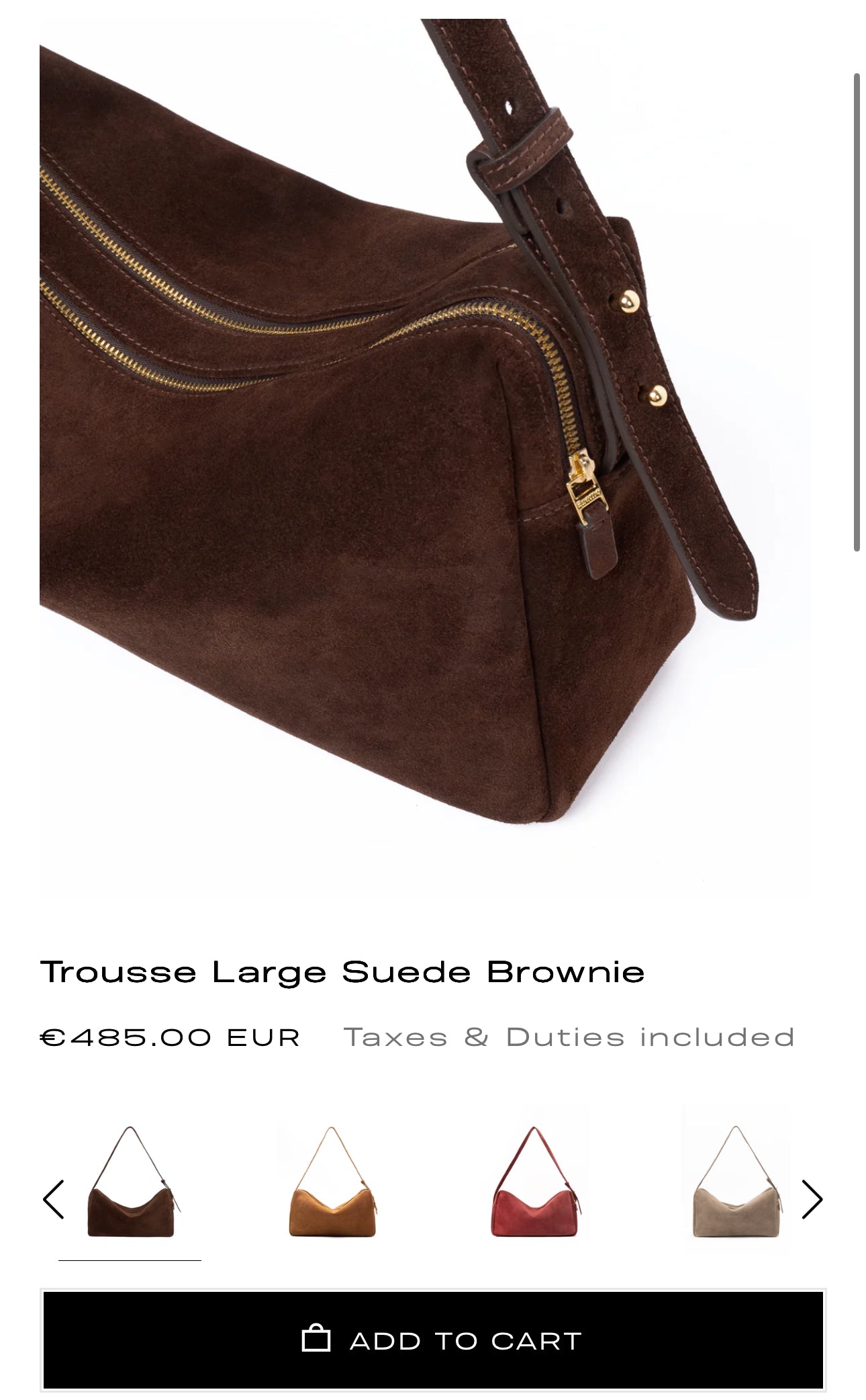 ELLEME. Bolso piel marrón