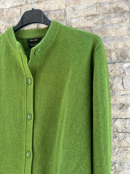 AMEÉ. Sleeveless fringed sweater S.(s)