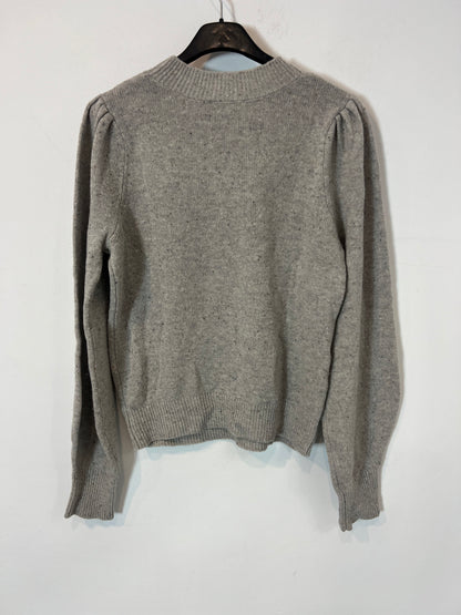 BIMBA Y LOLA. Heathered grey wool sweater. TS